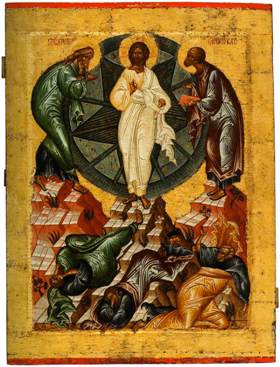 Икона Преображение Господне 15 век Кирилло-Белозерский монастырь